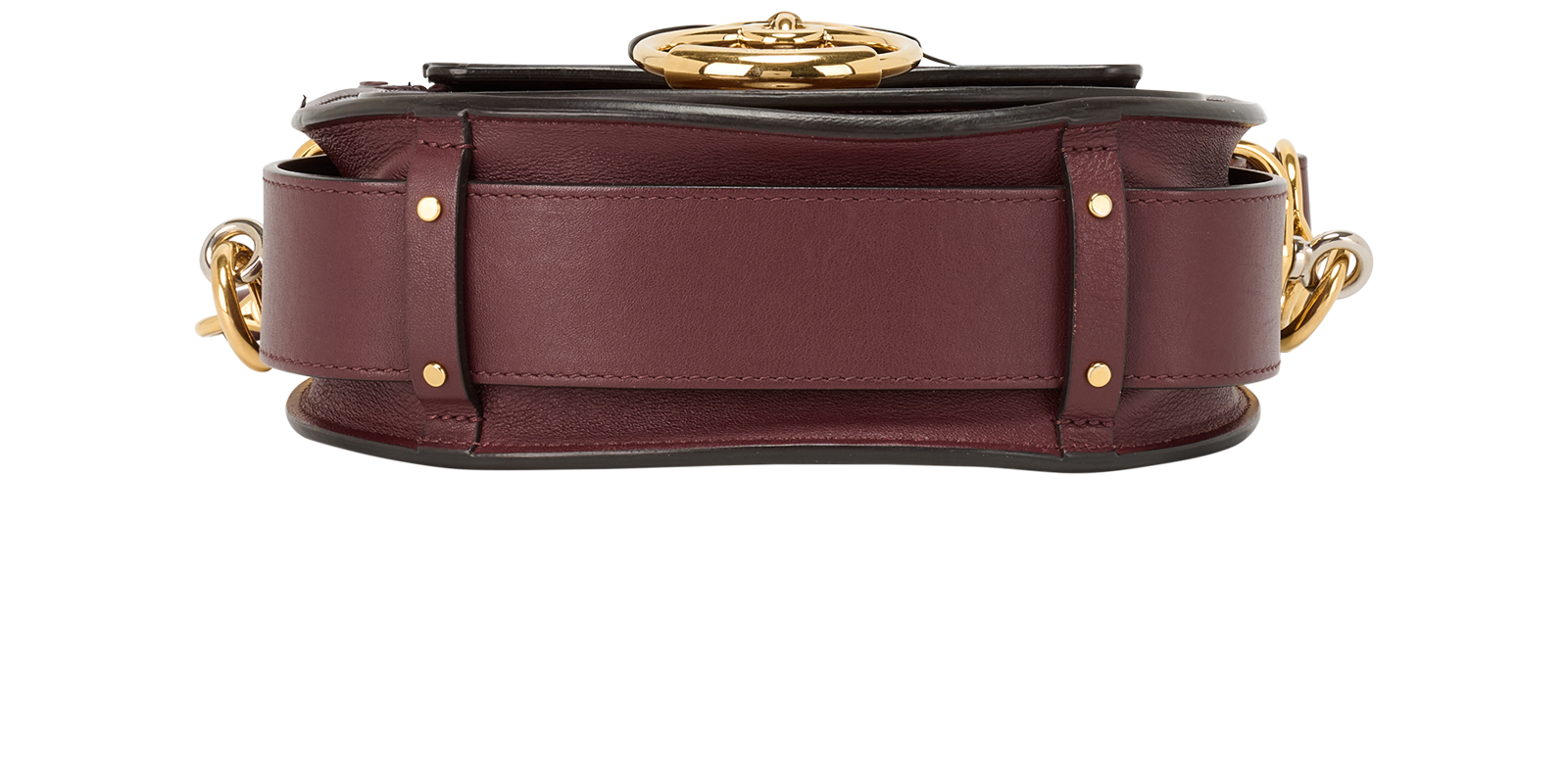 Small Tess, &pound;450, Handbags, Burgundy, Patent Leather, Top view